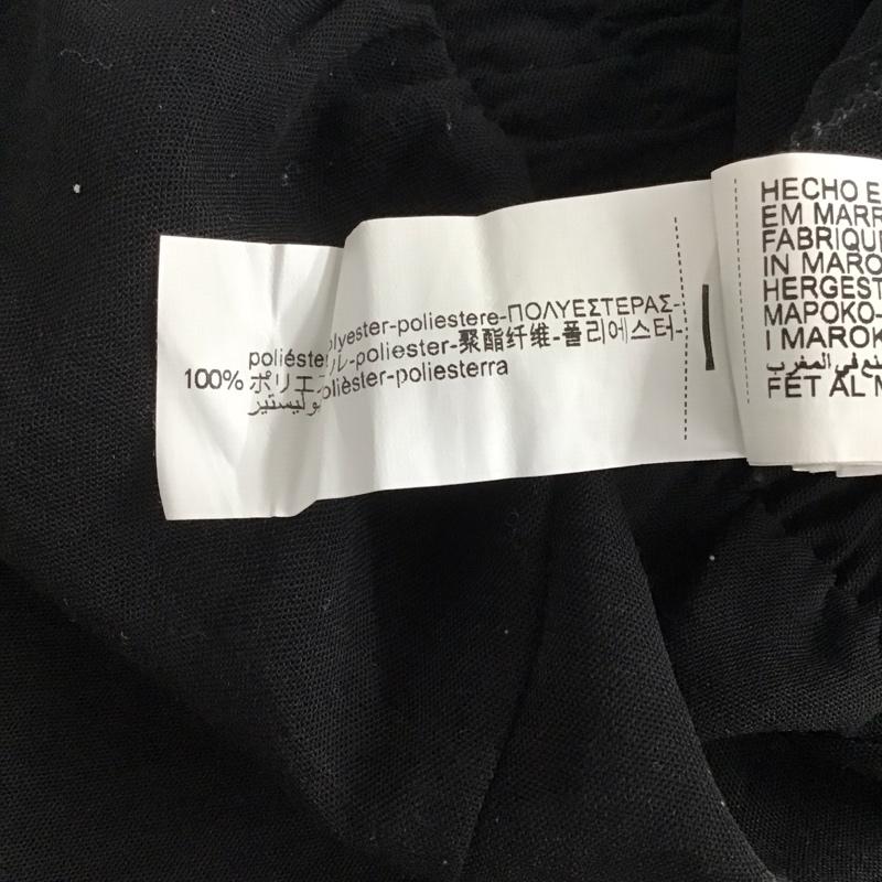 ザラ ZARA パンツ スラックス S 無地 黒 / ブラック / レディース USED 古着 中古 10136820