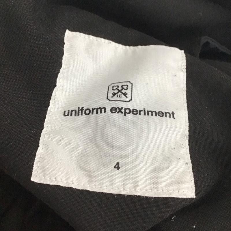 ユニフォームエクスペリメント uniform experiment パンツ ワークパンツ、ペインターパンツ ue-189015 イージージョガーパンツ ジャージ スポーツウェア 4 無地 黒 / ブラック / メンズ USED 古着 中古 10133331