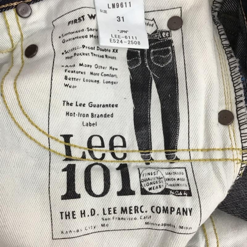 リー Lee パンツ デニム、ジーンズ デニムパンツ スリムパンツ カジュアルパンツ ジーンズ 31インチ 無地 インディゴ / インディゴ /  メンズ USED 古着 中古 10124944
