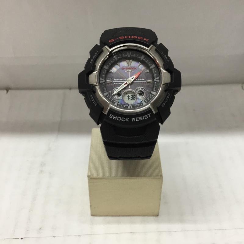 ジーショック G-SHOCK 腕時計 アナログ(クォーツ式) GW-1500J タフソーラー ロゴ、文字 黒 / ブラック / メンズ USED 古着 中古 10106388
