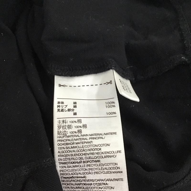 ワイスリー Y-3 ポロシャツ 半袖 半袖ポロシャツ カラーシャツ 半袖カットソー L ロゴ、文字 黒 / ブラック / メンズ USED 古着 中古 10137724