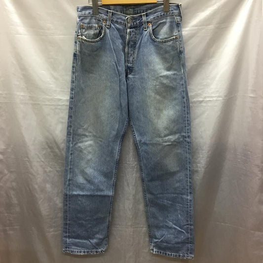 リーバイス Levi s パンツ デニム、ジーンズ W32 L32 32インチ 無地 青 / ブルー /  メンズ USED 古着 中古 10120996