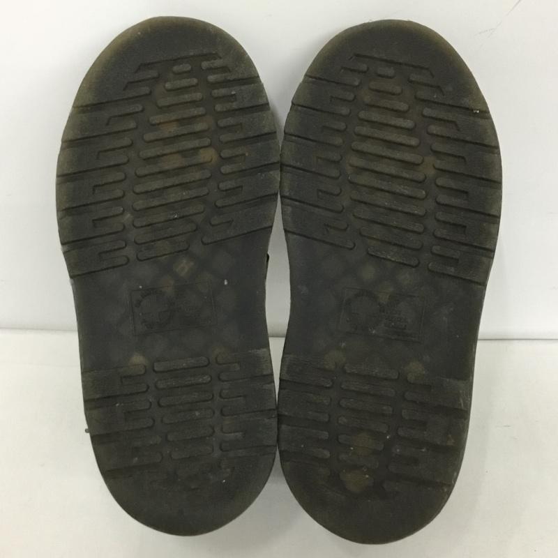 ドクターマーチン Dr.Martens サンダル サンダル AW006 ストラップ レザー UK4 US:6 無地 黒 / ブラック / レディース USED 古着 中古 10125172
