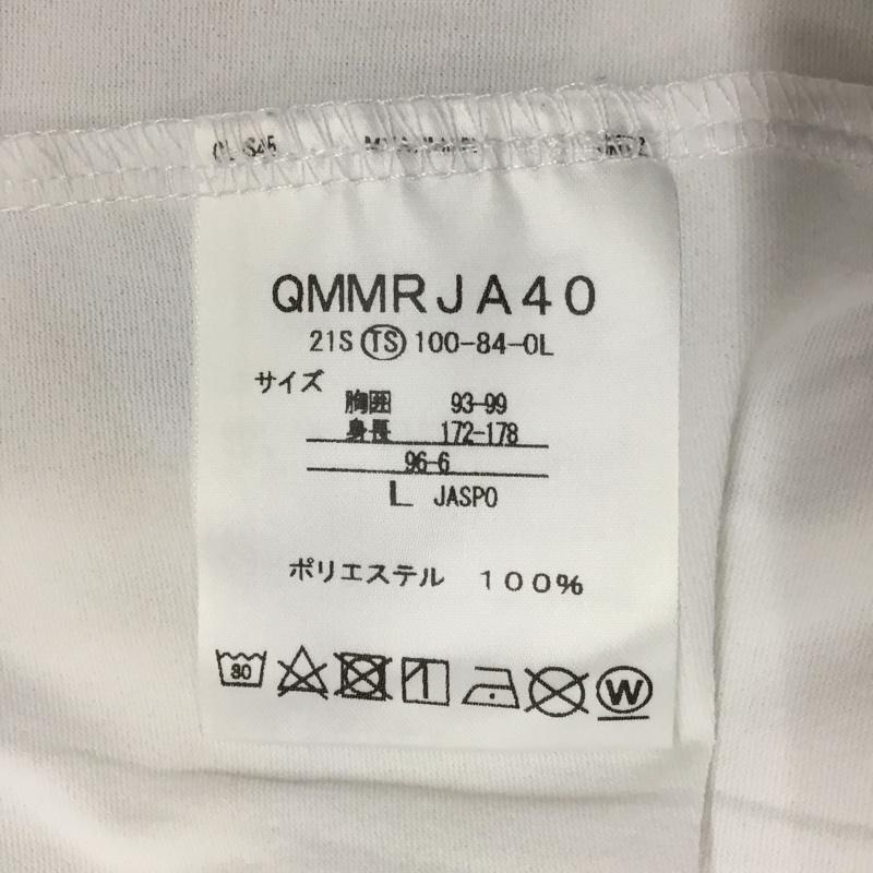 ルコックスポルティフ le coq sportif ポロシャツ 半袖 QMMRJA40 ストレッチ L ロゴ、文字 白 / ホワイト / X 青 / ブルー / X 赤 / レッド / メンズ USED 古着 中古 10117776