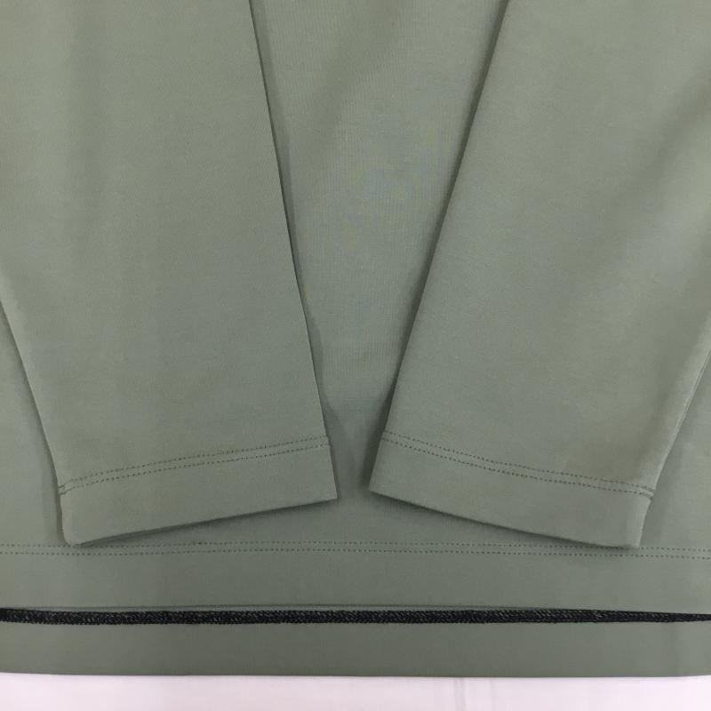 マウンテン ハード ウェアー MOUNTAIN HARDWEAR カットソー 長袖 OE0875-354 L ロゴ、文字 緑 / グリーン / メンズ USED 古着 中古 10139058
