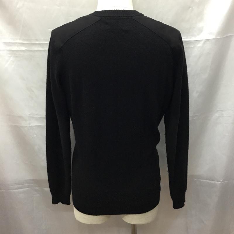 ラウンジリザード LOUNGE LIZARD カーディガン 長袖 1 無地 黒 / ブラック / メンズ USED 古着 中古 10108951