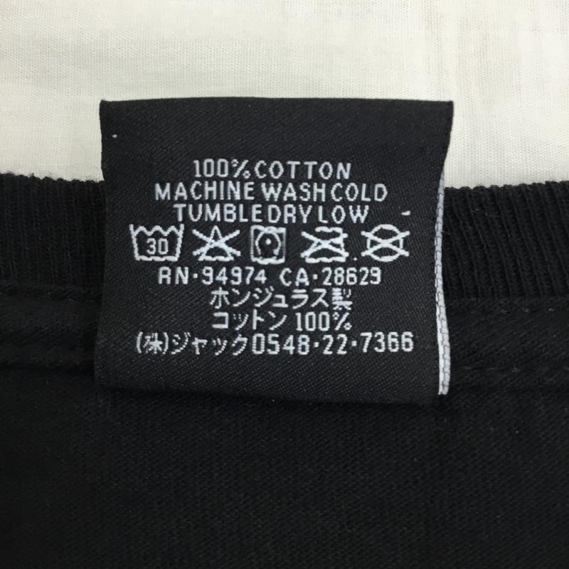 ステューシー STUSSY Tシャツ 半袖 Tuff Stuff Tee L ロゴ、文字 X プリント 黒 / ブラック / メンズ USED 古着 中古 10139087