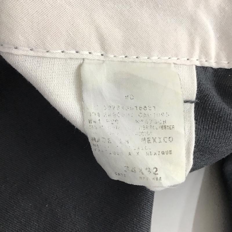 ディッキーズ Dickies パンツ チノパン チノパン スリムパンツ カジュアルパンツ 34インチ 無地 灰 / グレー /  メンズ USED 古着 中古 10126114