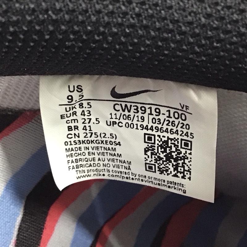 ナイキ NIKE スニーカー スニーカー CW3919-100 AIR FORCE 1 07 QS SOUTH KOREA 韓国 27.5cm 27.5cm ロゴ、文字 白 / ホワイト / X 黒 / ブラック / X 桃 / ピンク / X 水色 / ライトブルー / メンズ USED 古着 中古 10114527