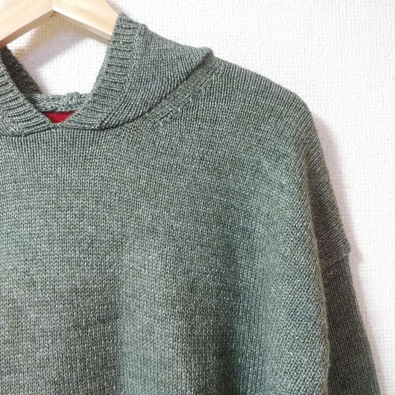 レッドチョップワークス RED CHOP WORKS ニット、セーター 長袖 38 無地 緑 / グリーン / レディース USED 古着 中古 10031280
