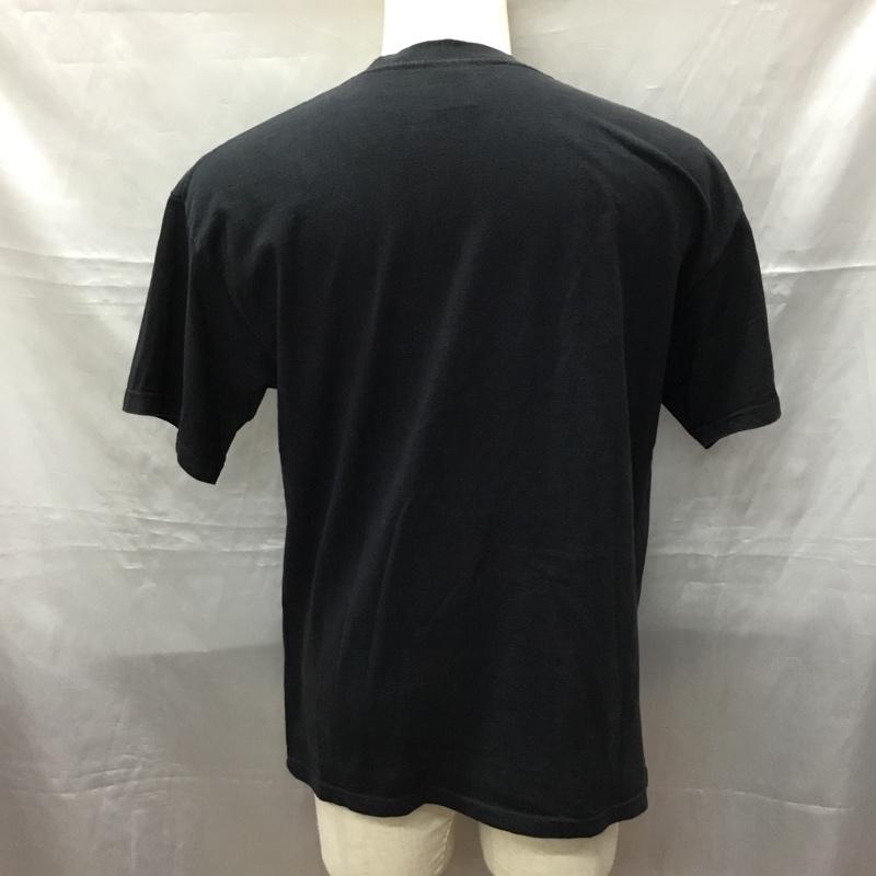 古着 USED Tシャツ 半袖 半袖カットソー プリントTシャツ クルーネックカットソー M ロゴ、文字 黒 / ブラック /  メンズ USED 古着 中古 10113566