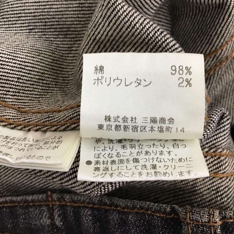 バーバリーロンドン Burberry London ジャケット、上着 ジャケット、ブレザー FC032-635 Gジャン デニムジャケット 38 無地 黒 / ブラック / レディース USED 古着 中古 10117386