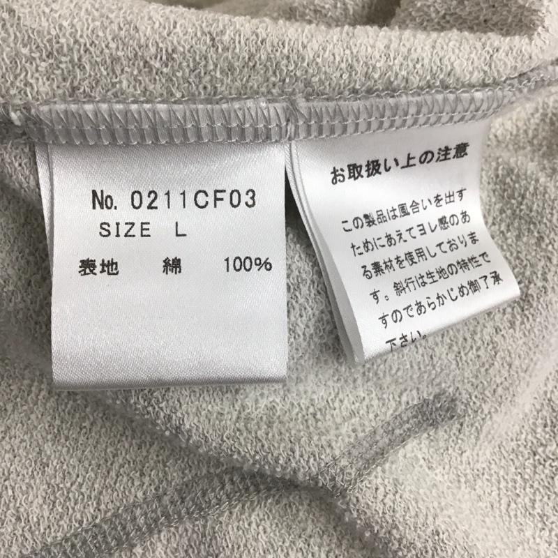 ヒステリックグラマー HYSTERIC GLAMOUR パーカー 長袖 長袖パーカー フード付きパーカー プリントスウェット トレーナー L プリント 灰 / グレー / メンズ USED 古着 中古 10124317