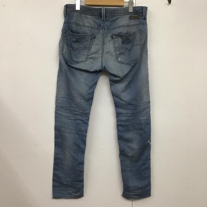ディーゼル DIESEL パンツ デニム、ジーンズ デニムパンツ スリムパンツ ストレッチパンツ ジーンズ 30インチ 無地 インディゴ / インディゴ /  メンズ USED 古着 中古 10124362