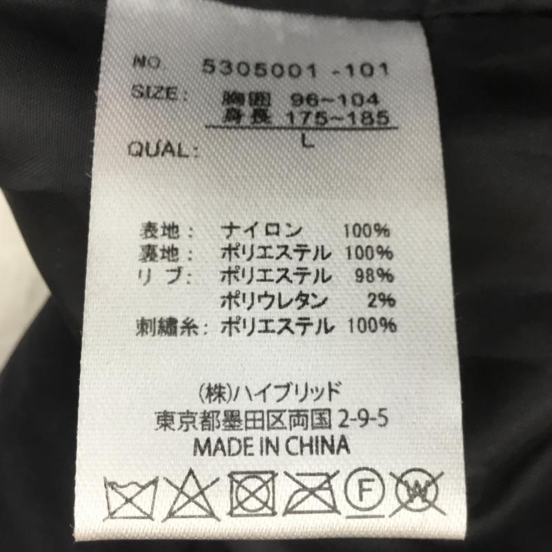 ヴィジョン ストリート ウェア VISION STREET WEAR ジャケット、上着 ジャケット、ブレザー L ロゴ、文字 黒 / ブラック / メンズ USED 古着 中古 10137455
