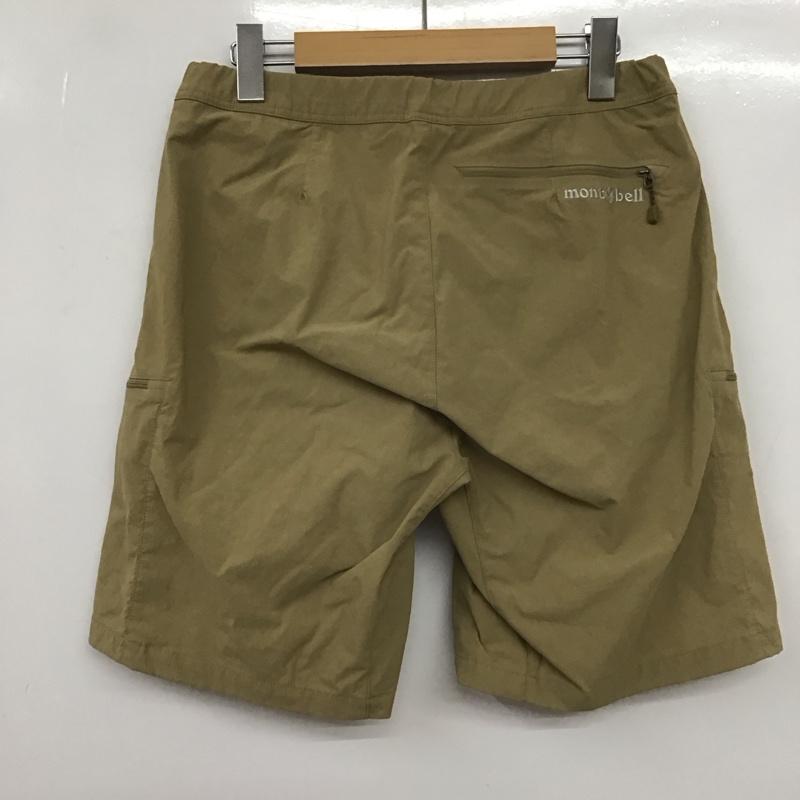 モンベル mont-bell パンツ ショートパンツ 1105672 サウスリムショーツ ハーフパンツ ショートパンツ M ロゴ、文字 ベージュ / ベージュ / メンズ USED 古着 中古 10133521
