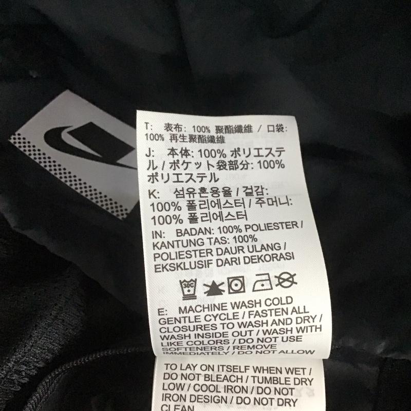 ナイキ NIKE ジャケット、上着 ジャンパー、ブルゾン bv5616-010 ナイロンジャケット ジップアップジャケット スポーツウェア XL ロゴ、文字 黒 / ブラック / メンズ USED 古着 中古 10108008