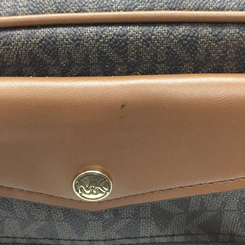 マイケルコース MICHAEL KORS ショルダーバッグ ショルダーバッグ 35F1GTVC8I シグネチャー 総柄 茶 / ブラウン / レディース USED 古着 中古 10120914