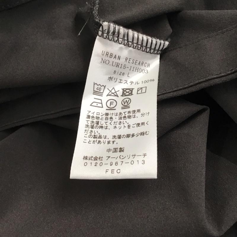 アーバンリサーチ URBAN RESEARCH カットソー 半袖 半袖カットソー 無地Tシャツ クルーネックカットソー L 無地 黒 / ブラック / メンズ USED 古着 中古 10142589