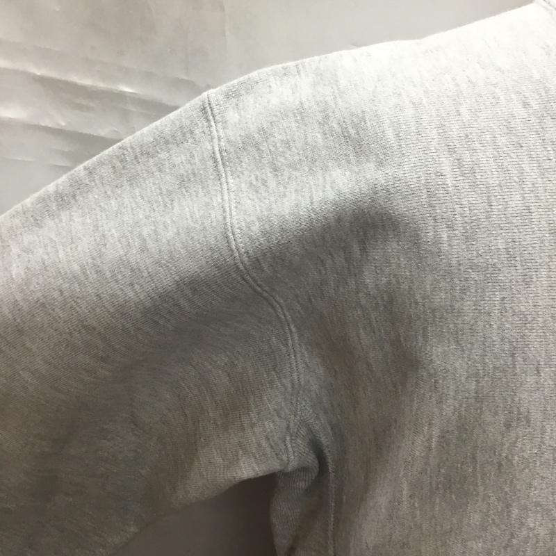 チャンピオン Champion トレーナー 長袖 L 無地 灰 / グレー / メンズ USED 古着 中古 10108902