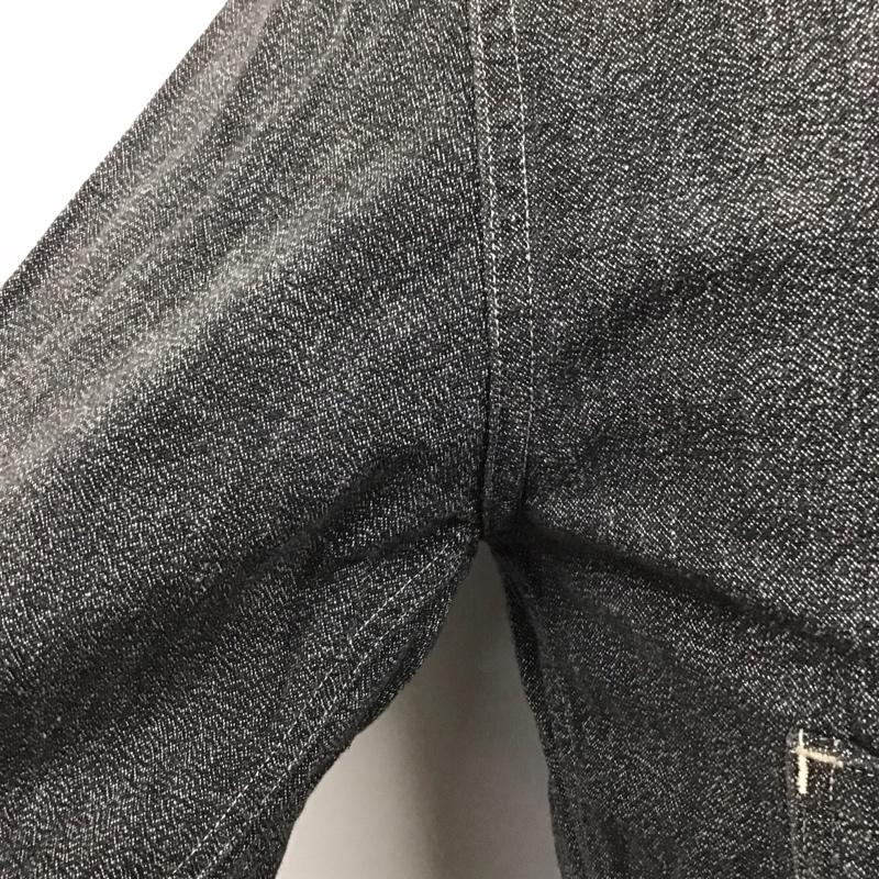 マーカウェア markaware シャツ、ブラウス 長袖 A11C-43SH01C 隠しボタンダウン デニムシャツ 1 無地 黒 / ブラック / メンズ USED 古着 中古 10121310