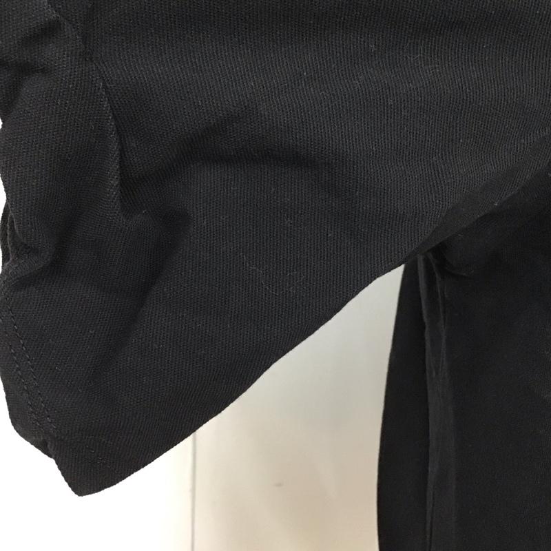 ミラオーウェン Mila Owen Tシャツ 半袖 09WCT202227 袖折り返しビックTシャツ オーバーサイズ 46 無地 黒 / ブラック / レディース USED 古着 中古 10112193
