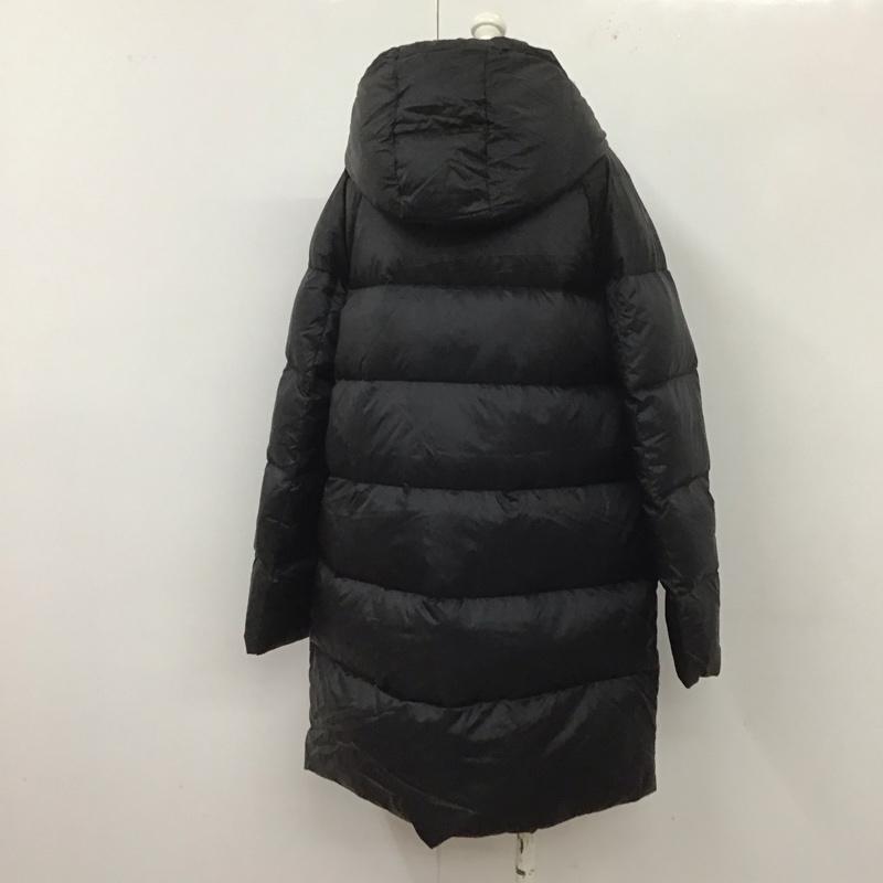 トミーヒルフィガー TOMMY HILFIGER コート ダウンコート M 無地 黒 / ブラック / レディース USED 古着 中古 10107324