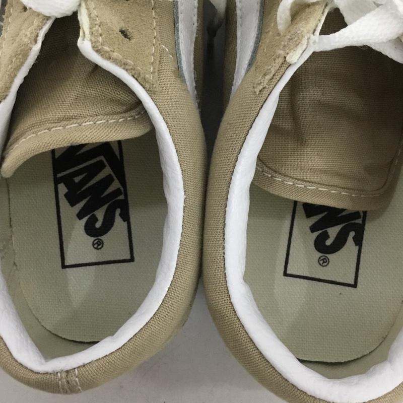 バンズ VANS スニーカー スニーカー 508731 23cm 23.0cm ロゴ、文字 ベージュ / ベージュ / レディース USED 古着 中古 10136930