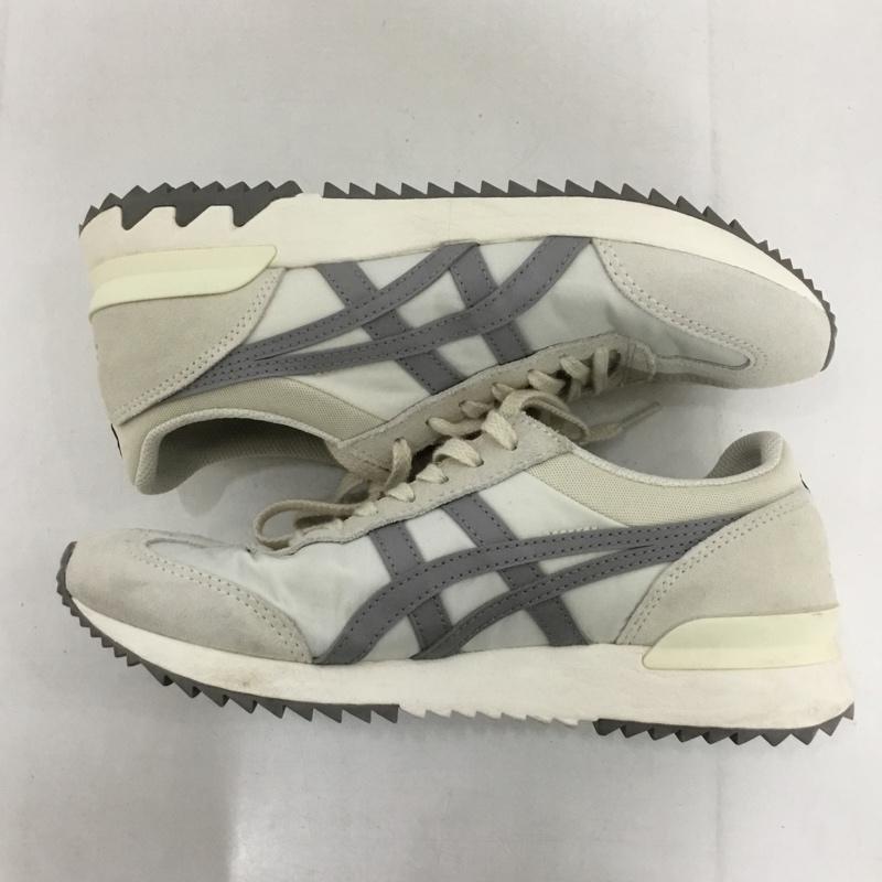 オニツカタイガー ONITSUKA TIGER スニーカー スニーカー 1183A355 CALIFORNIA 78 EX 24cm 24.0cm ロゴ、文字 灰 / グレー / X 白 / ホワイト / レディース USED 古着 中古 10131194