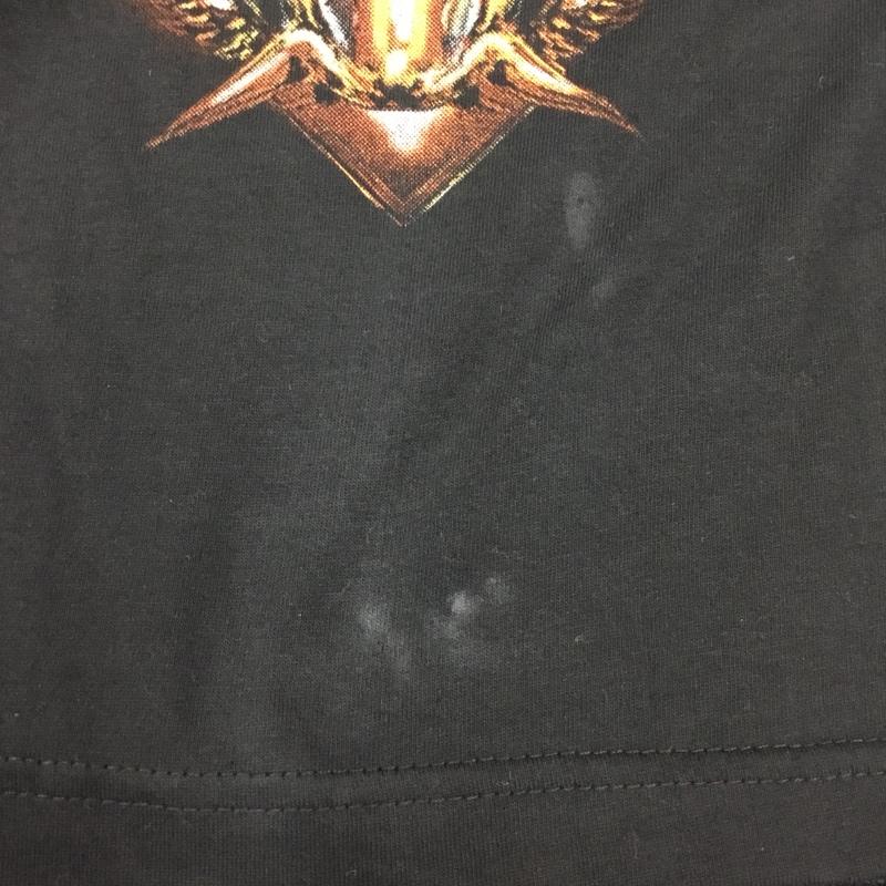 古着 USED Tシャツ 半袖 半袖カットソー プリントTシャツ クルーネックカットソー バンドTシャツ L プリント 黒 / ブラック / メンズ USED 古着 中古 10106905