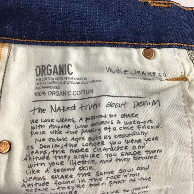 ヌーディージーンズ Nudie Jeans パンツ デニム、ジーンズ デニムパンツ スリムパンツ カジュアルパンツ ストレッチパンツ 28インチ 無地 インディゴ / インディゴ / メンズ USED 古着 中古 10131340