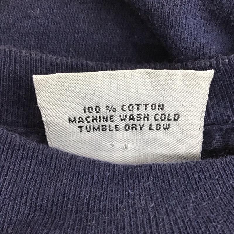 古着 USED Tシャツ 半袖 半袖カットソー プリントTシャツ クルーネックカットソー M プリント 紺 / ネイビー / メンズ USED 古着 中古 10132418