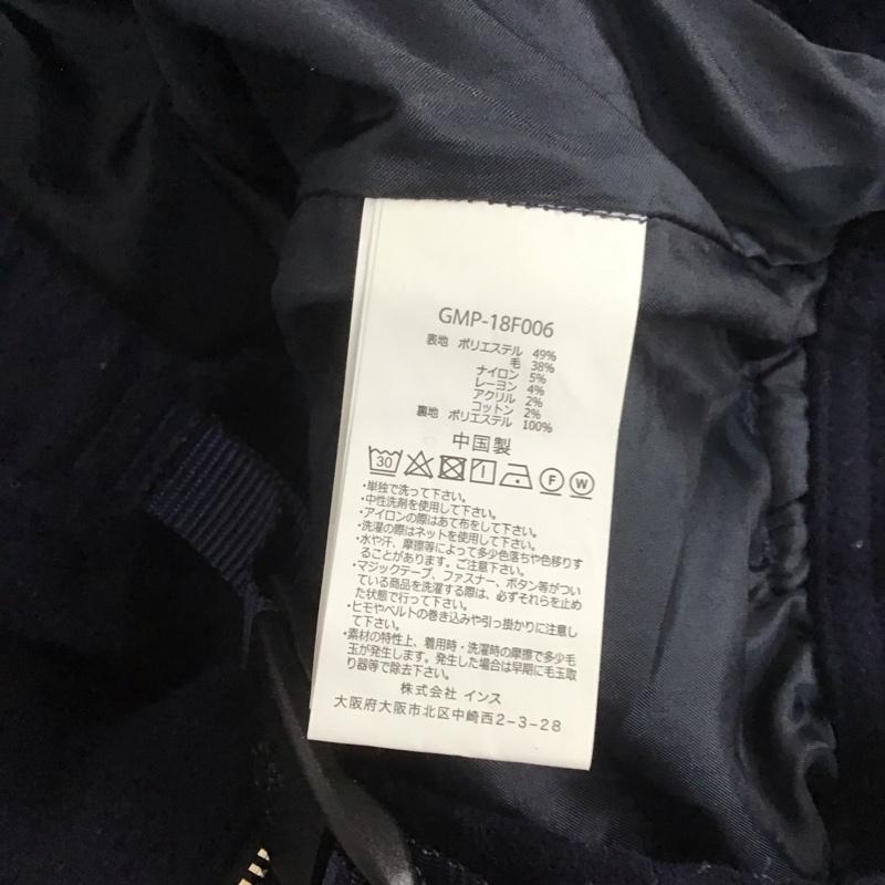 グラミチ GRAMICCI パンツ ワークパンツ、ペインターパンツ gmp-18f006 ウールブレンドナローパンツジャストカット スリムパンツ カジュアルパンツ M 無地 紺 / ネイビー / メンズ USED 古着 中古 10107309