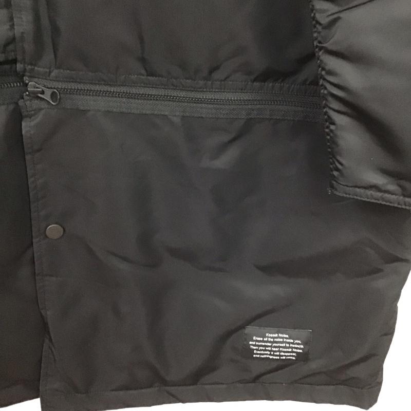ジーユー GU ジャケット、上着 ジャンパー、ブルゾン 311-352699 ロングコート ジップアップジャケット ナイロンジャケット アンダーカバー L 無地 黒 / ブラック / メンズ USED 古着 中古 10129566