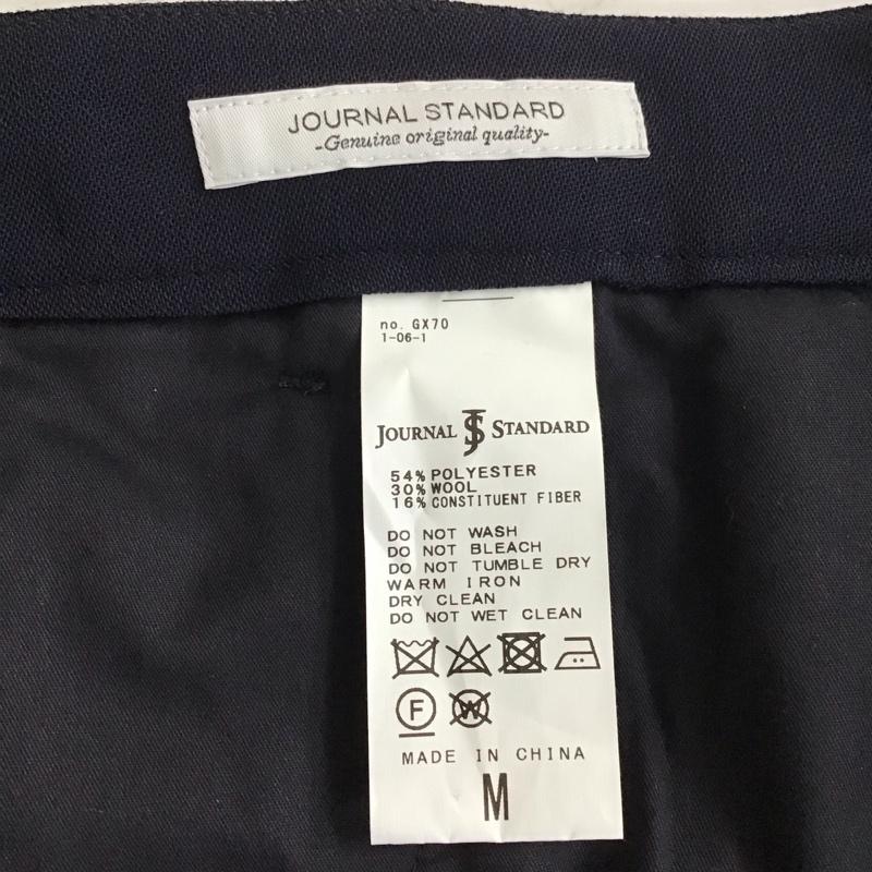 ジャーナルスタンダード JOURNAL STANDARD パンツ スラックス スラックスパンツ ワイドパンツ カジュアルパンツ M 無地 紺 / ネイビー / メンズ USED 古着 中古 10115718