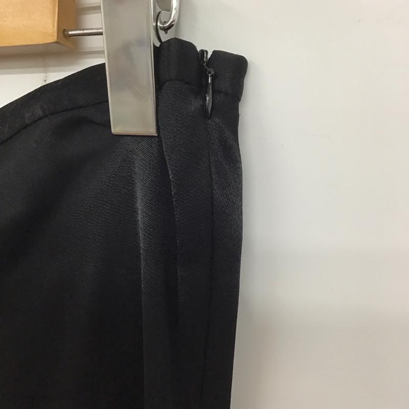 ザラ ZARA スカート ロングスカート M 無地 黒 / ブラック / レディース USED 古着 中古 10138065