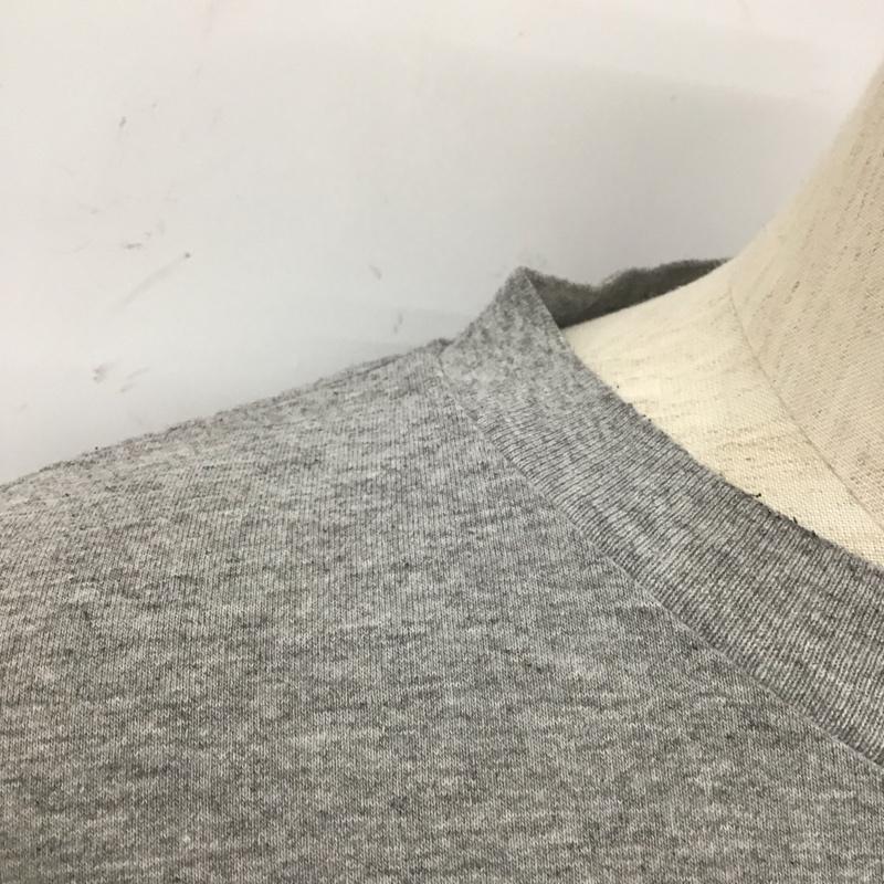 ハーレーダビッドソン Harley-Davidson Tシャツ 半袖 半袖カットソー プリントTシャツ クルーネックカットソー 古着 L ロゴ、文字 灰 / グレー /  メンズ USED 古着 中古 10110726