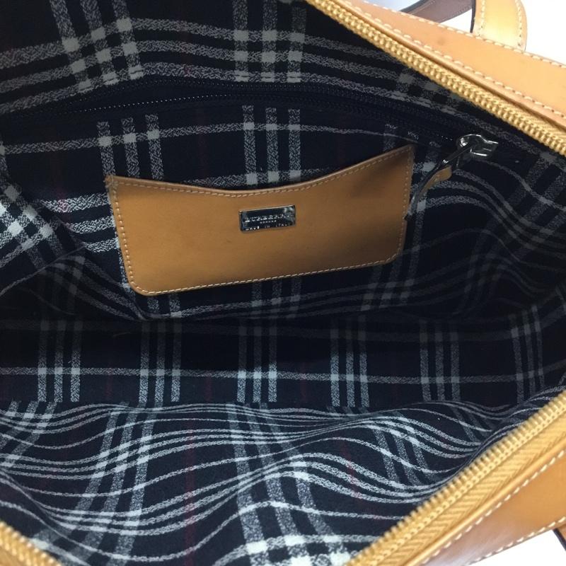バーバリー BURBERRY トートバッグ トートバッグ スクエア ロゴ、文字 茶 / ブラウン / レディース USED 古着 中古 10108892