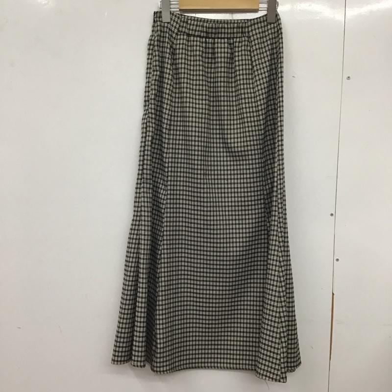 アルシーヴ archives スカート ロングスカート チェック マルチカラー / マルチカラー /  レディース USED 古着 中古 10133390