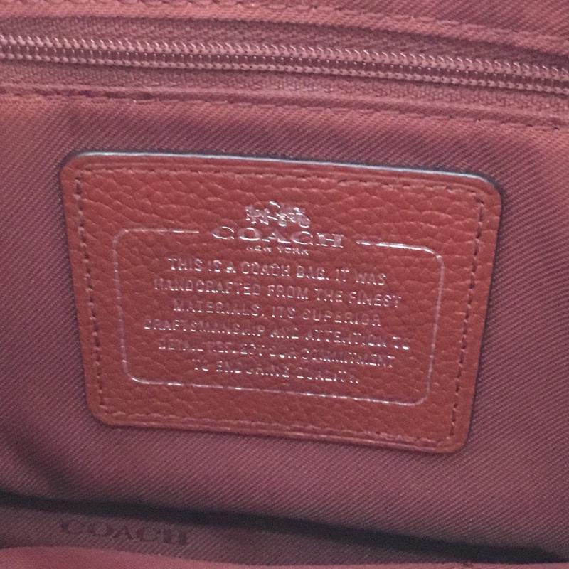 コーチ COACH ショルダーバッグ ショルダーバッグ G1680 56819 2WAY ハンドバッグ ロゴ、文字 赤 / レッド / レディース USED 古着 中古 10124412