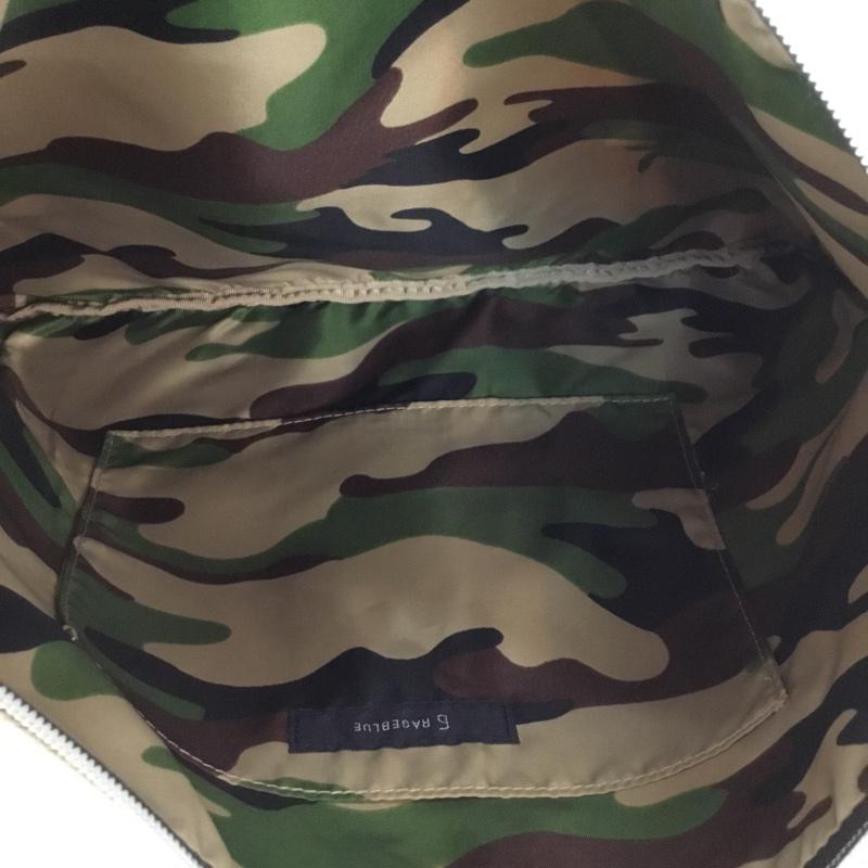 レイジブルー RAGEBLUE クラッチバッグ、パーティバッグ クラッチバッグ、パーティバッグ リバーシブル カモフラージュ柄・迷彩 X 無地 マゼンタ / マゼンタ / X アイボリー / アイボリー / X 黒 / ブラック / X ベージュ / ベージュ / X 茶 / ブラウン / X 緑 / グリーン / メンズ USED 古着 中古 10045415