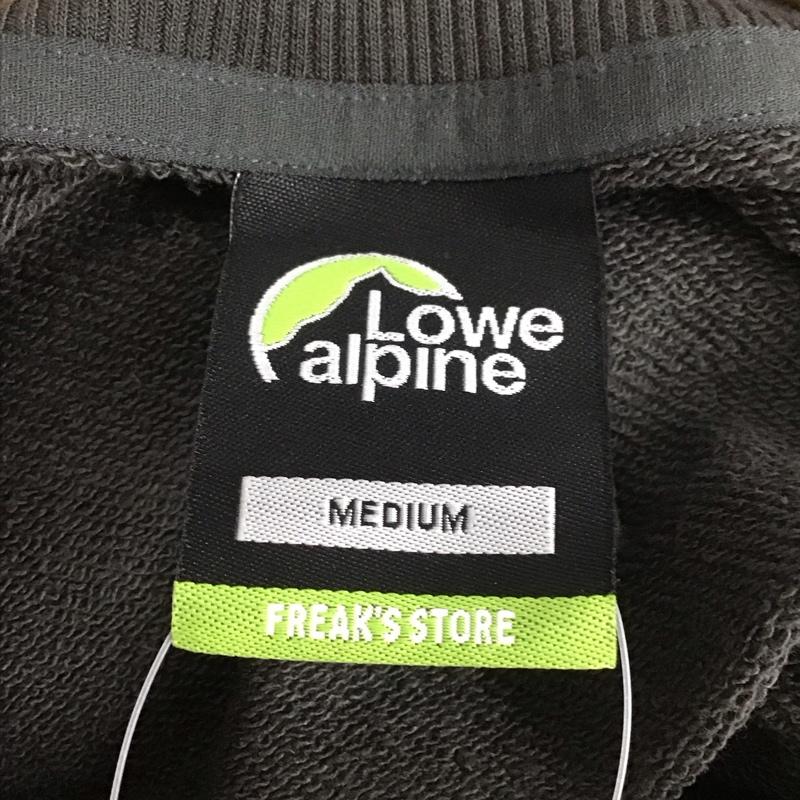 ロウアルパイン Lowe alpine トレーナー 長袖 長袖トレーナー スウェット クルーネック プルオーバー M ロゴ、文字 マルチカラー / マルチカラー / メンズ USED 古着 中古 10138738