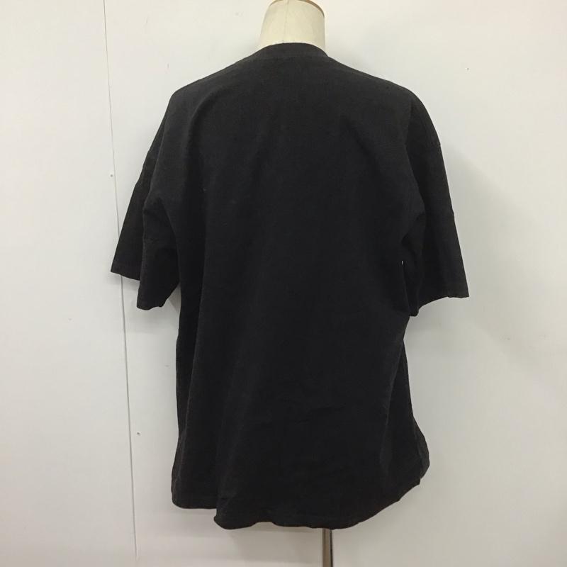 プロクラブ PRO CLUB Tシャツ 半袖 半袖カットソー プリントTシャツ クルーネックカットソー XXL 無地 黒 / ブラック / メンズ USED 古着 中古 10107686