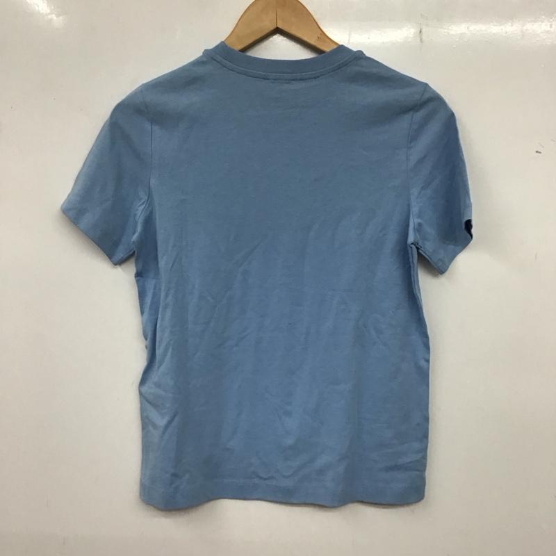 ディーゼル DIESEL Tシャツ 半袖 A05102-0AAXJ クルーネック S ロゴ、文字 水色 / ライトブルー / レディース USED 古着 中古 10135986