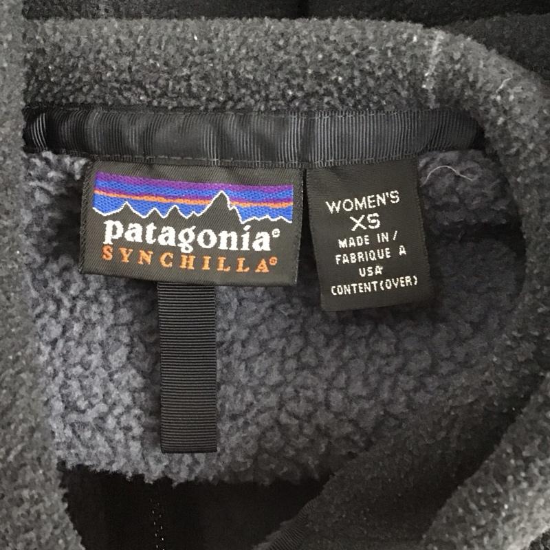 パタゴニア patagonia パーカー 長袖 ジップパーカー XS 無地 紺 / ネイビー / レディース USED 古着 中古 10124826