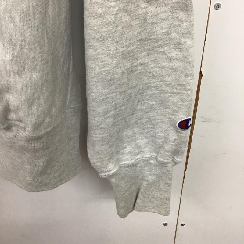 チャンピオン Champion トレーナー 長袖 reverseweave 00s メキシコ製 yaleワッペンロゴ プルオーバースウェット XXL ロゴ、文字 灰 / グレー / メンズ USED 古着 中古 10137063