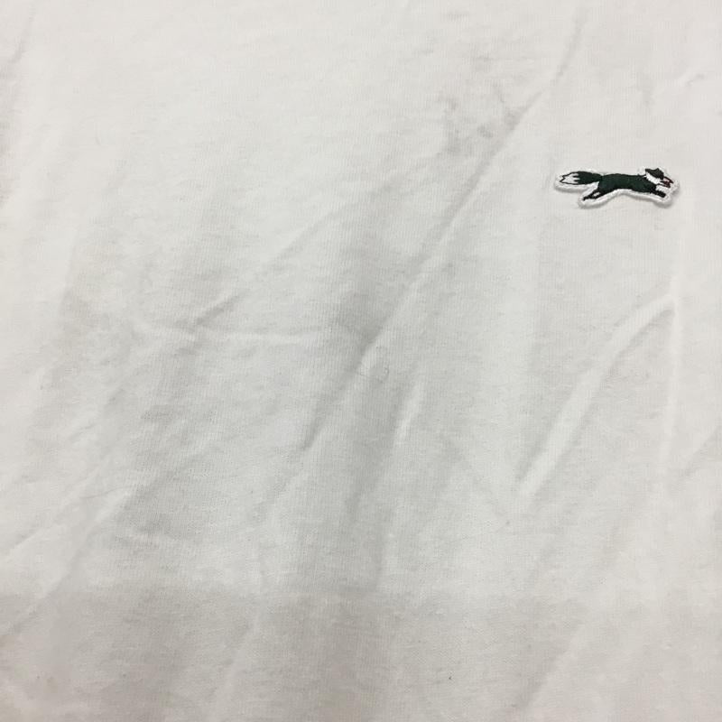 フリークスストア FREAK S STORE Tシャツ 半袖 222-32192 TOWNCRAFT ラグランT 五分袖 オーバーサイズ FREE ワンポイント 緑 / グリーン / X 白 / ホワイト / レディース USED 古着 中古 10117773