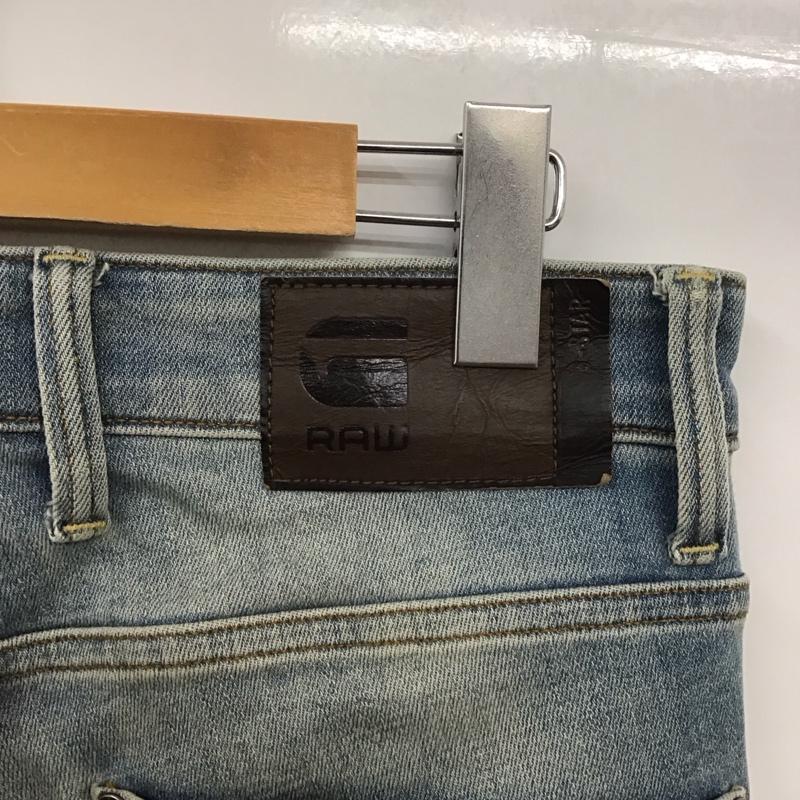 ジースターロゥ G-STAR RAW パンツ デニム、ジーンズ デニムパンツ スリムパンツ カジュアルパンツ ストレッチパンツ 29インチ 無地 インディゴ / インディゴ / メンズ USED 古着 中古 10132250