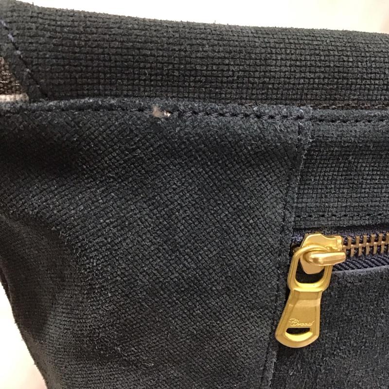 クリード Creed ショルダーバッグ ショルダーバッグ 335C010 ベロア 無地 紺 / ネイビー / メンズ USED 古着 中古 10116280
