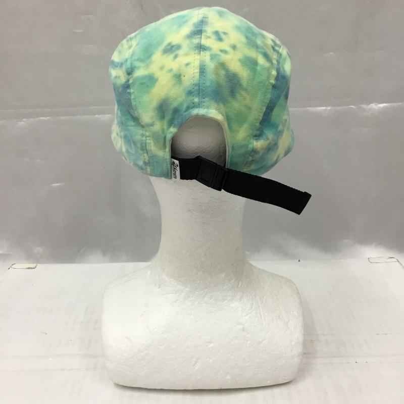 24カラッツ 24karats 帽子 キャップ 632335 タイダイ FREE ロゴ、文字 黄 / イエロー / X 水色 / ライトブルー / X 薄緑 / ライトグリーン / メンズ USED 古着 中古 10105993